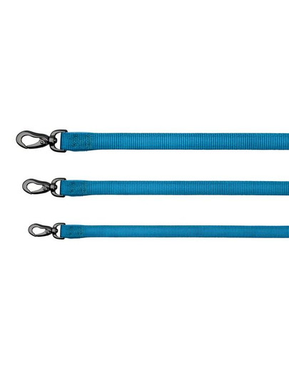 Smycz Experience, M–L: 1.20 M, 42–48 cm/20 mm, Niebieska