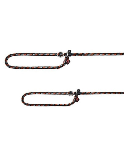 Smycz Dławikowa Mountain Rope, L–XL: 1.70 M/13 mm, Czarno/Pomarańczowa