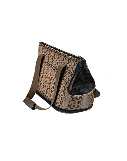 Torba transportowa georgia nylon 21 x 25 x 45 cm brązowo-czarna