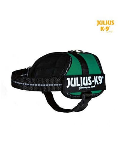 Uprząż Julius-K9, Mini/M: 51–67 cm, Zielona