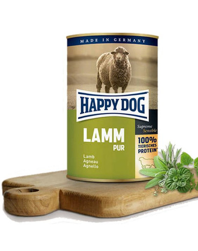 Puszka dla psa - jagnięcina (lamm pur) 200g