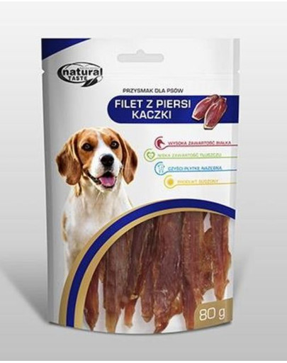 Natural Taste Filet Z Piersi Kaczki 80 g