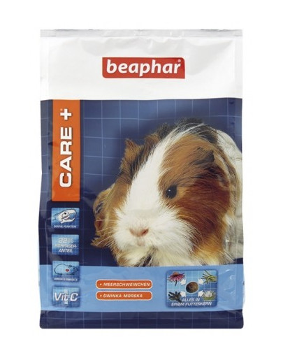 Care+ Guinea Pig Pokarm Dla Świnki Morskiej 1,5 kg