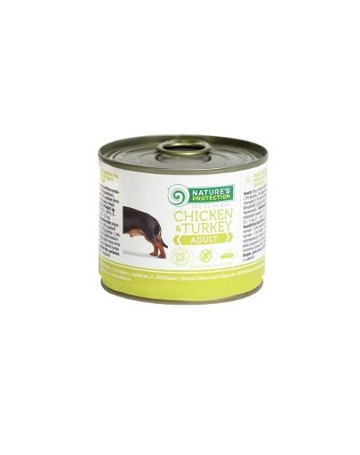 Adult Z Kurczakiem I Indykiem 200 g