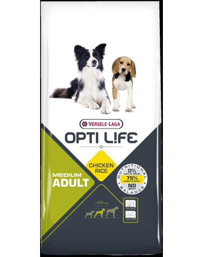 VERSELE-LAGA Opti Life Adult Medium dla psów ras średnich Drób 2,5 kg