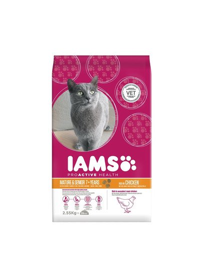 Cat Senior All Breeds Chicken 2.55 kg