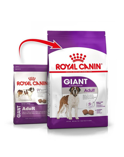 Giant Adult 15 kg karma sucha dla psów dorosłych, od 18 lub 24 miesiąca życia, ras olbrzymich