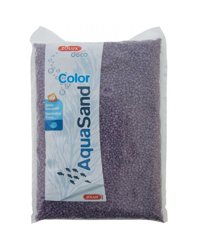 Aquasand Color ametystowy fiolet 1 kg