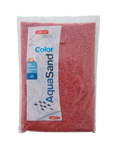 Aquasand Color malinowy 1 kg