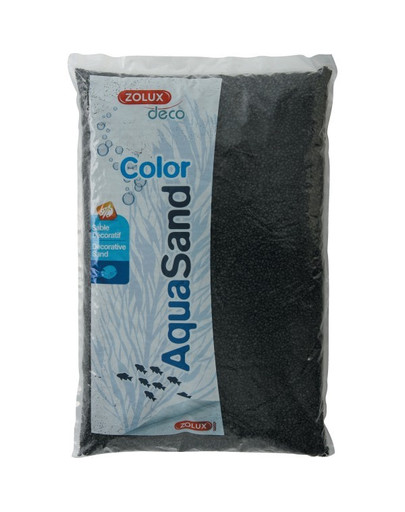 Aquasand Color czerń hebanowa 5 kg