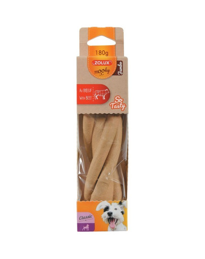 Przysmak MOOKY Classic JUMBO z wołowiną 180 g