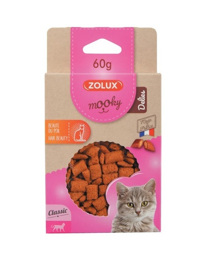 Przysmak MOOKY DELIES - Piękna sierść 60 g