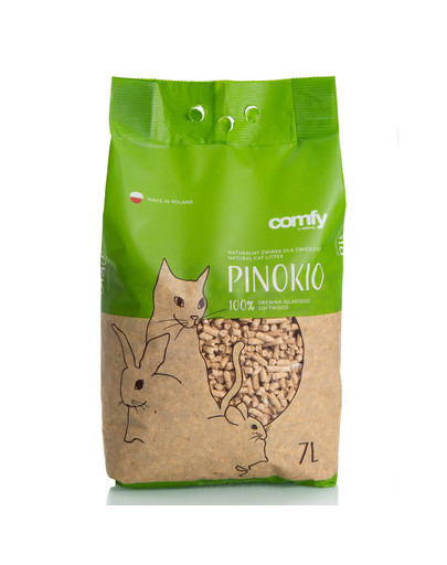 Pinokio żwirek drewniany 7 l