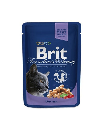 Premium Cat Adult Cod Fish dorsz saszetka 100g