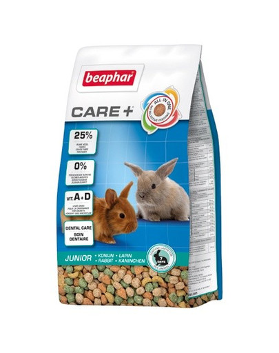 Care+ Rabbit Junior Pokarm Dla Młodego Królika 1,5 kg