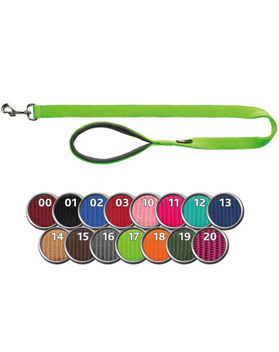 Smycz Premium, M–L: 1.00 m/20 mm, kolor karmelowy