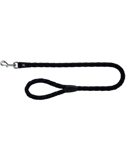 Smycz Cavo, L–XL: 1.00 m/o 18 mm, czarna