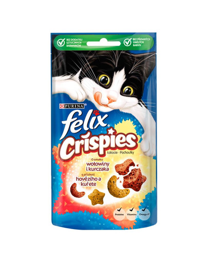 Crispies o smaku Wołowiny i Kurczaka