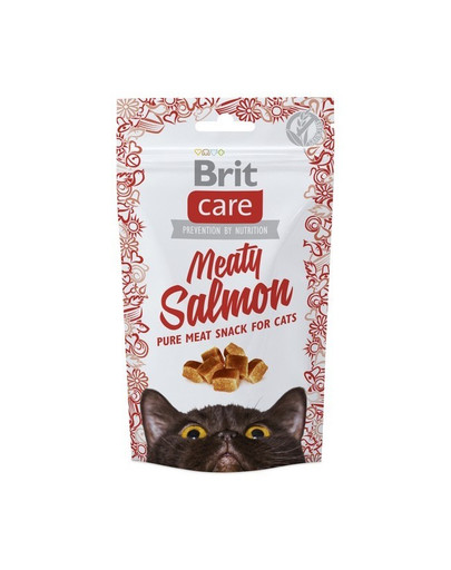 Care Cat Snack Meaty Salmon 50g