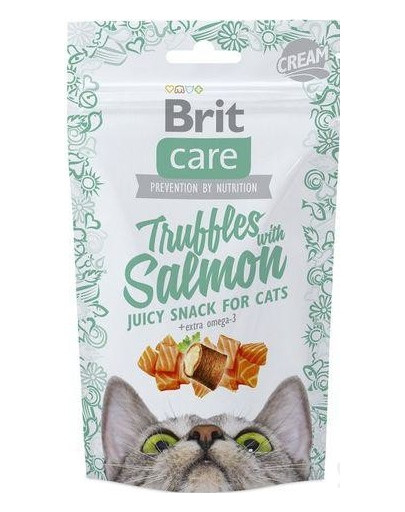 Care Cat Snack Truffles Salmon 50g