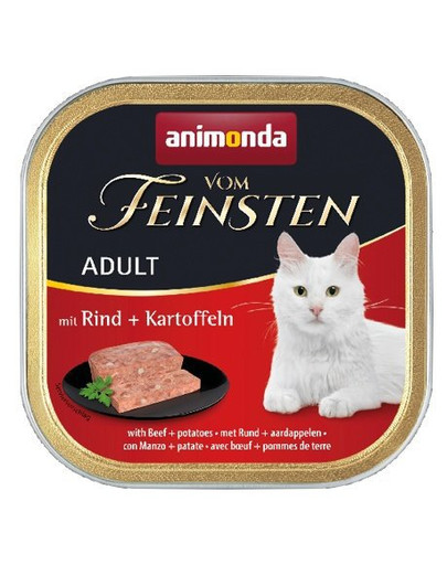 Kot adult wołowina i ziemniaki 100 g