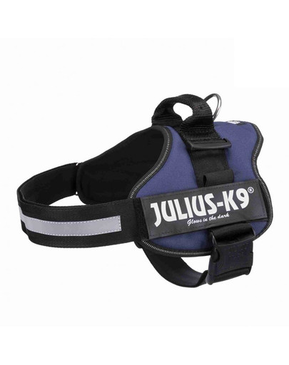 Szelki Julius-K9®, Mini/M: 51–67 cm/28 mm, indygo