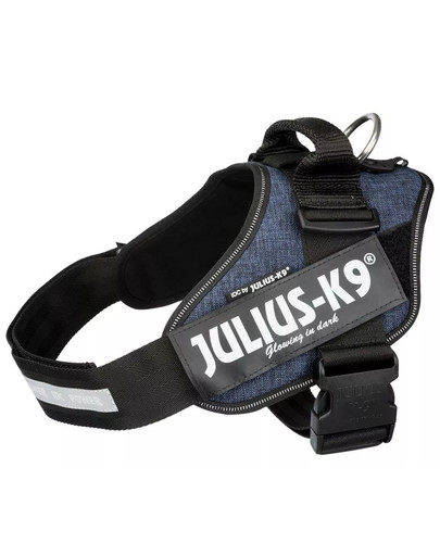 Szelki Julius-K9®, Baby 1/XS: 29–36 cm/18 mm, jeans
