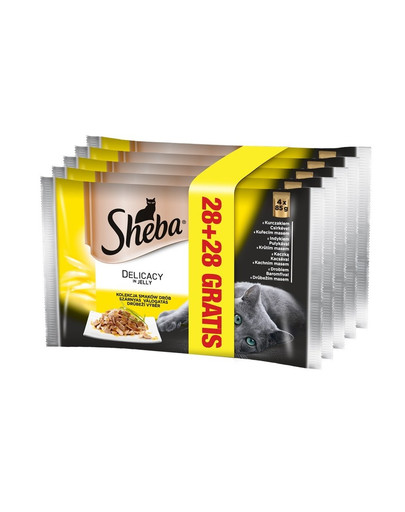 Delicacy in jelly smaki drobiowe 85 g 28+28 GRATIS