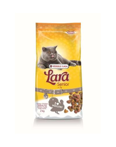Lara Adult Senior - Karma Dla Kotów Powyżej 7 Roku Życia 2 kg