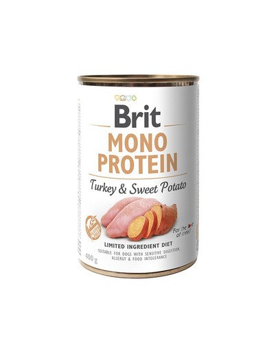 Mono protein turkey & sweet potato 400g