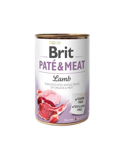 pate & meat lamb 400 g