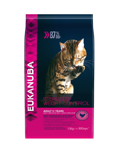 Cat Veterinary Diets dry weight diabetic control adult all breeds 1.5 kg
