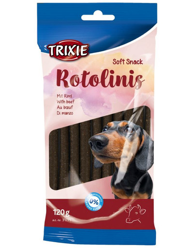 Pałeczki dla psa z wołowiny rotolinis 12 szt. / 120 g