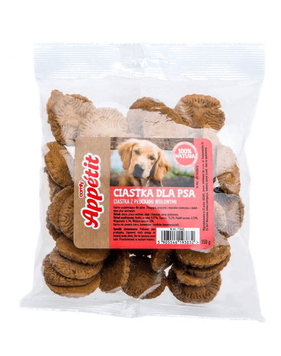 Appetit ciastka z płuckami 150 g