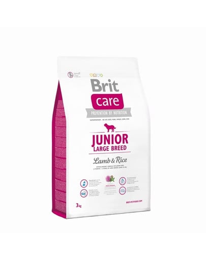 Care Junior Large Breed lamb & rice 3 kg