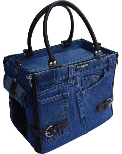 Torba jeansowa, 36x30x26 cm
