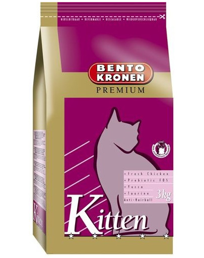 Bento kronen kitten cat premium 3 kg