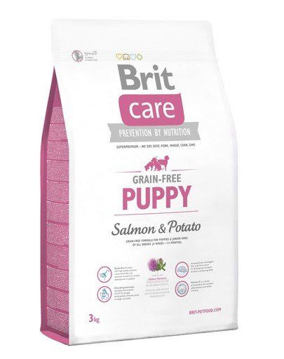 Care Grain-Free Puppy salmon & potato 3 kg