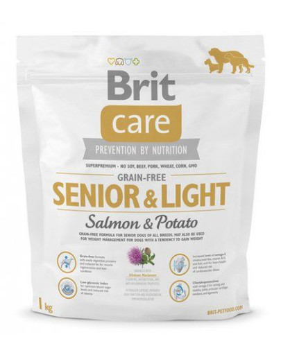 Care Grain-Free Senior salmon & potato 1 kg