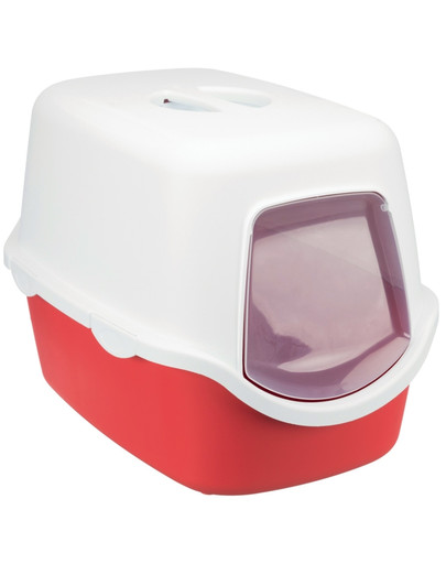 Kuweta kryta Vico, 40 × 40 × 56 cm czerwona