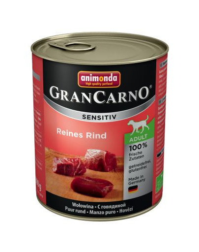 Grancarno Sensitive wołowina 400 g