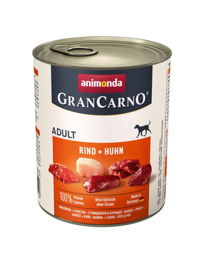 Grancarno wołowina i kurczak 800 g