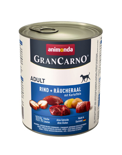 Grancarno wędzony węgorz z ziemniakami 400 g