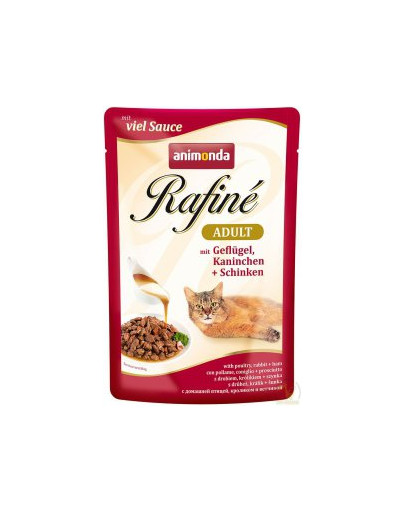 Rafiné Soupé Adult z drobiem, królikiem i szynką 100 g