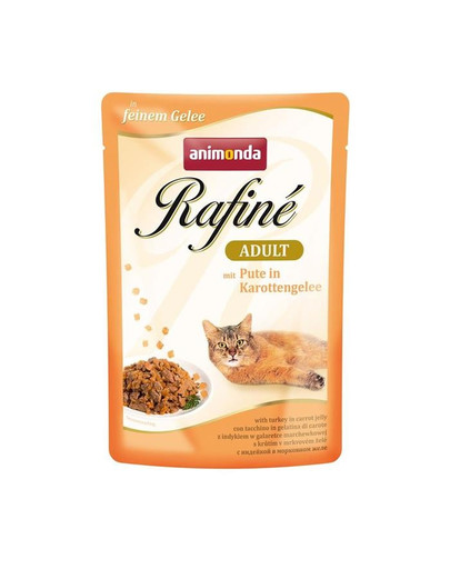 Rafiné Soupé Adult z indykiem w galaretce marchewkowej 100 g
