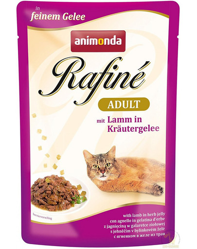 Rafiné Soupé Adult z jagnięcina w galaretce ziołowej 100 g