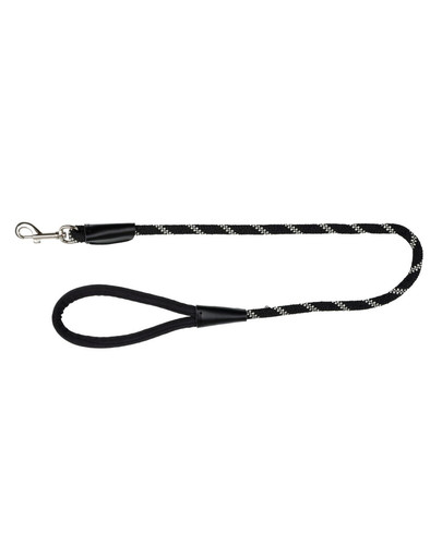 Smycz Sporty Rope, L–XL: 0.50 m, 13 mm, czarna