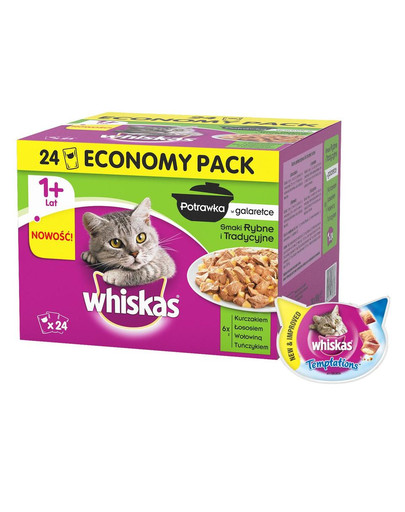 1+ Potrawka Smaki Rybne i Tradycyjne w galaretce 24x85 g