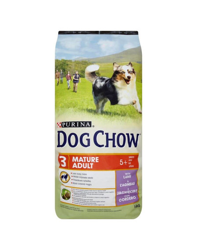 Dog Chow Mature adult 5+ jagnięcina 14 kg