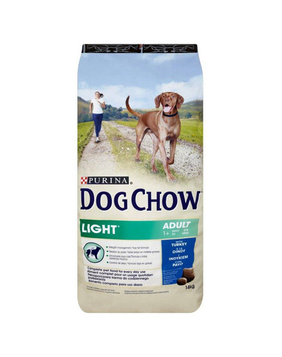 Dog Chow Light indyk 14 kg